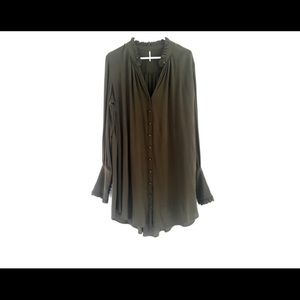 Free People Olive Tunic